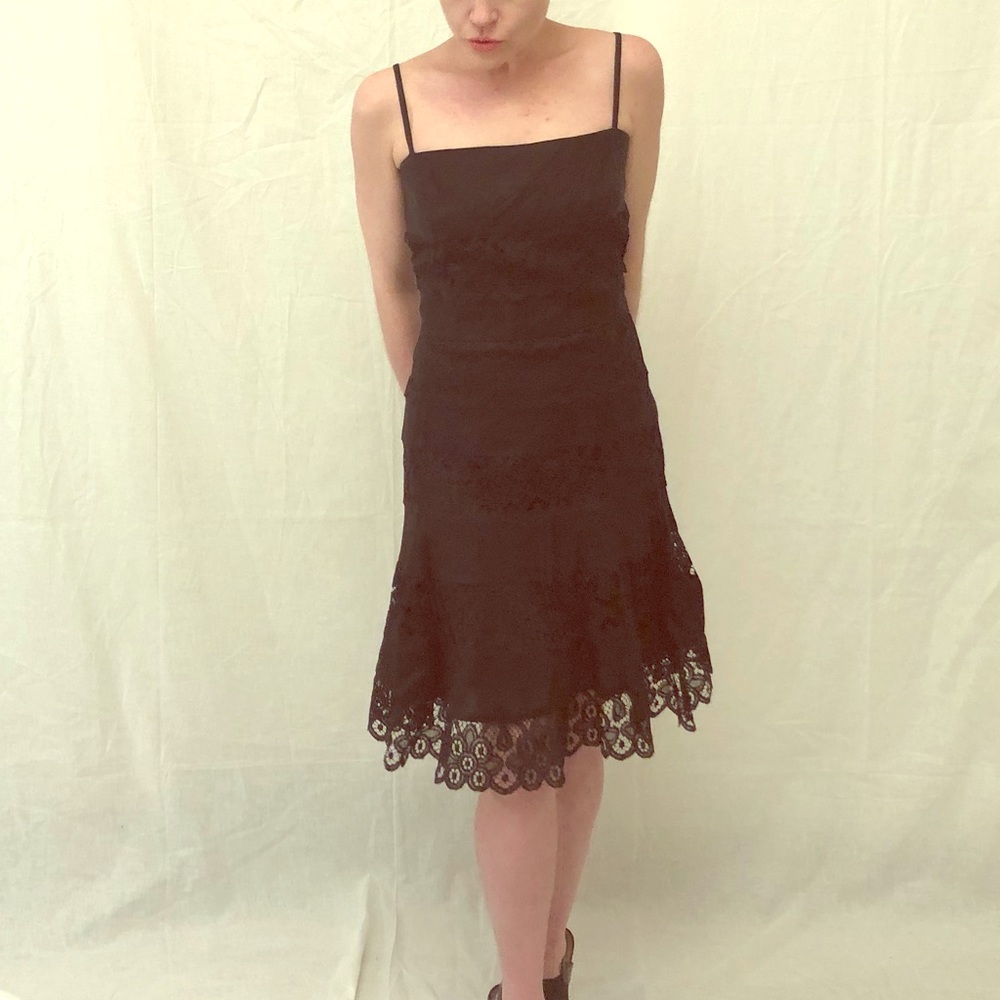 Black Lace Summer Dress